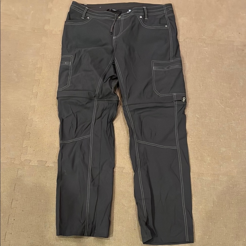 Kuhl Gray Straight Leg Cargo Pants